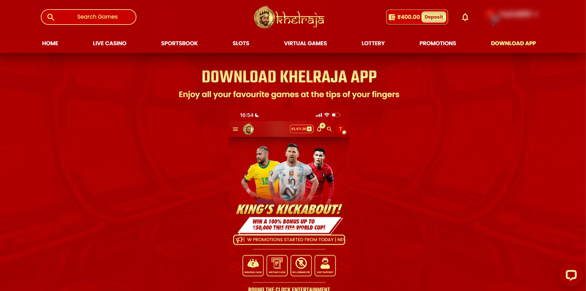 khelraja app