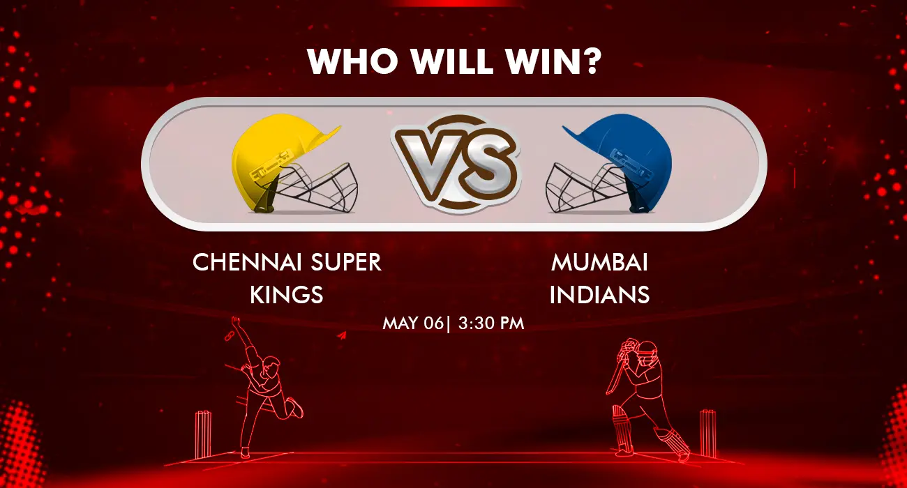 Khelraja.com - CSK vs MI Dream11 Match Prediction - 6 May 2023