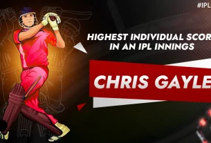 Khelraja.com - Highest Individual Score in an IPL Innings