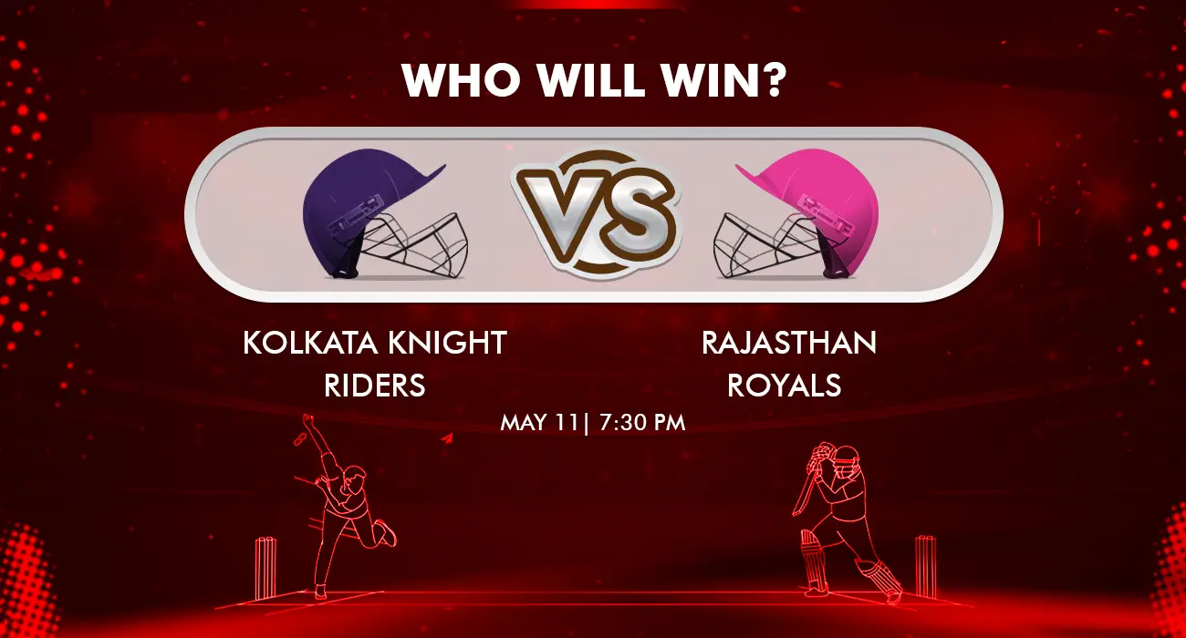 Khelraja.com - KKR vs RR Dream11 Match Prediction - 11 May 2023