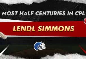 Khelraja.com - Most Half Centuries in CPL - Lendl Simmons