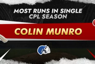 Khelraja.com - Most Runs in Single CPL Season - Colin-Munro