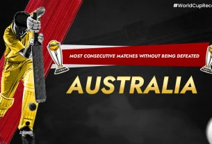 Khelraja.com - Most consecutive matches without being defeated - Australia