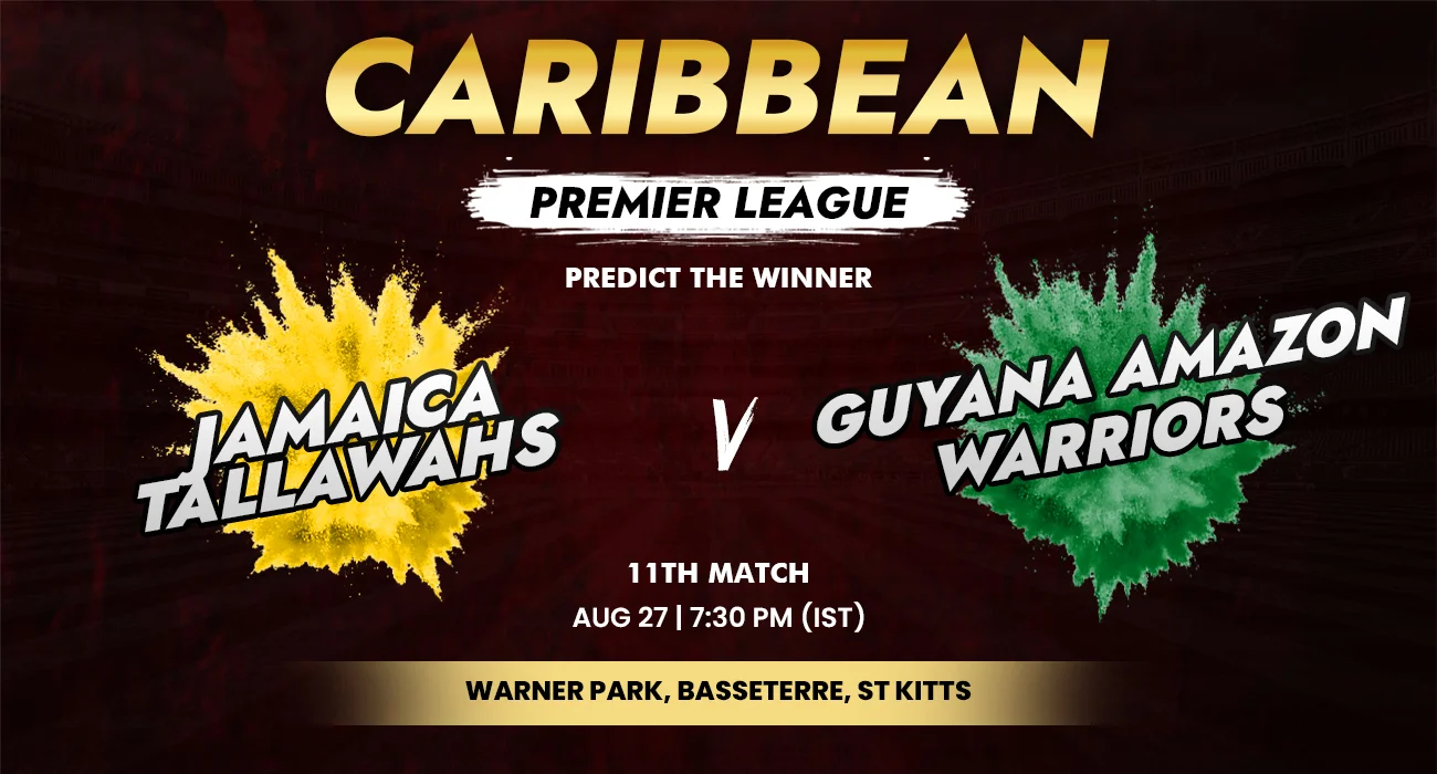 Khelraja.com - Jamaica Tallawahs vs Guyana Amazon Warriors - CPL Predictions