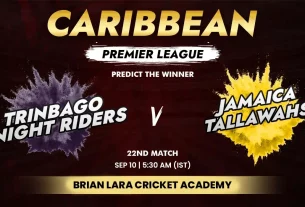 Khelraja.com - Trinbago Knight Riders vs Jamaica Tallawahs - CPL Predictions