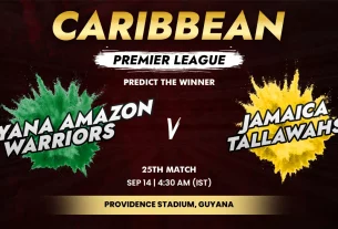 Khelraja.com - Guyana Amazon Warriors vs Jamaica Tallawahs - CPL predictions