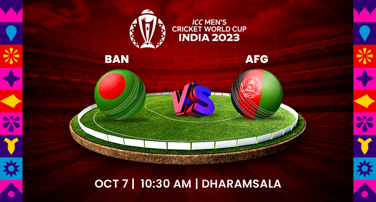 Khelraja.com - Cricket World Cup 2023 Prediction - Bangladesh vs Afghanistan
