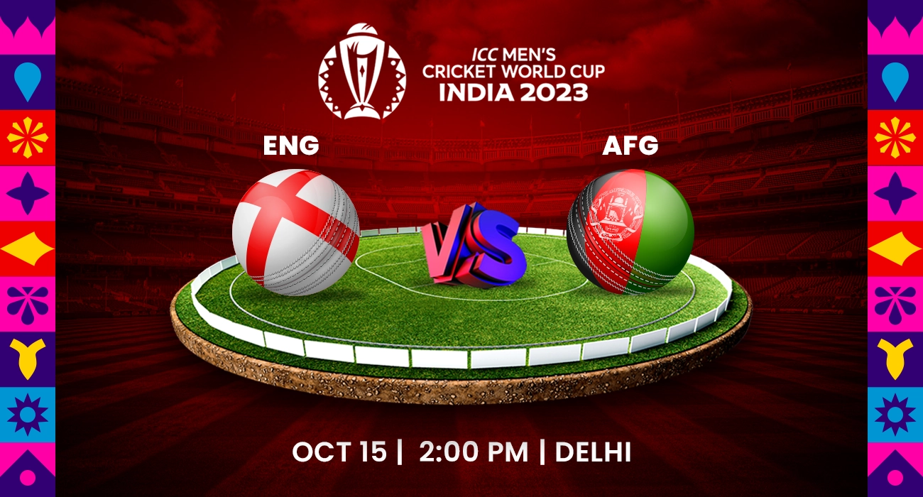 Khelraja.com - England vs Afghanistan Cricket World Cup 2023