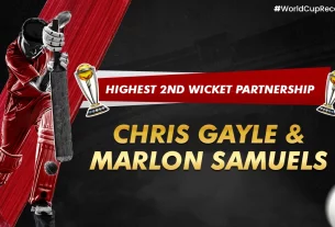 Khelraja.com - Highest 2nd Wicket Partnership - Chris Gayle and Marlon Samuels