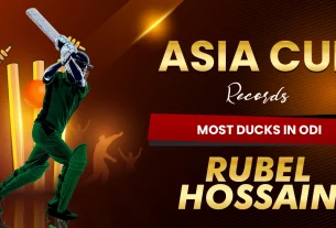 Most Ducks in ODI - Rubel Hossain