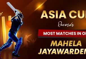 Most Matches in ODI - Mahela Jayawardene
