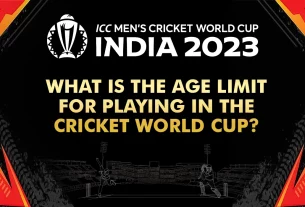What is the age limit for playing in the Cricket World Cup
