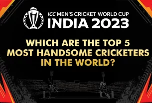 Which are the top 5 most handsome cricketers in the world