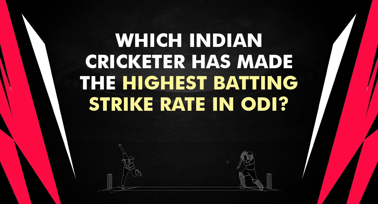 Which Indian cricketer has made the highest batting strike rate in ODI