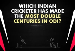 Which Indian cricketer has made the most double centuries in ODI