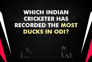 Which Indian cricketer has recorded the most ducks in ODI