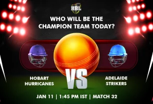 Khelraja.com - Hobart Hurricanes vs Adelaide Strikers Today Match Predictions BBL 2024