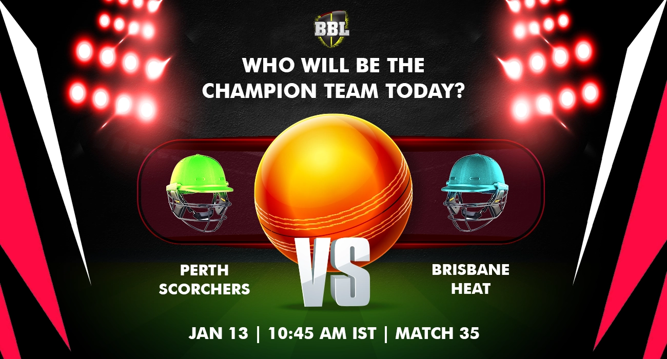 Khelraja.com - Perth Scorchers vs Brisbane Heat Today Match Predictions BBL 2024