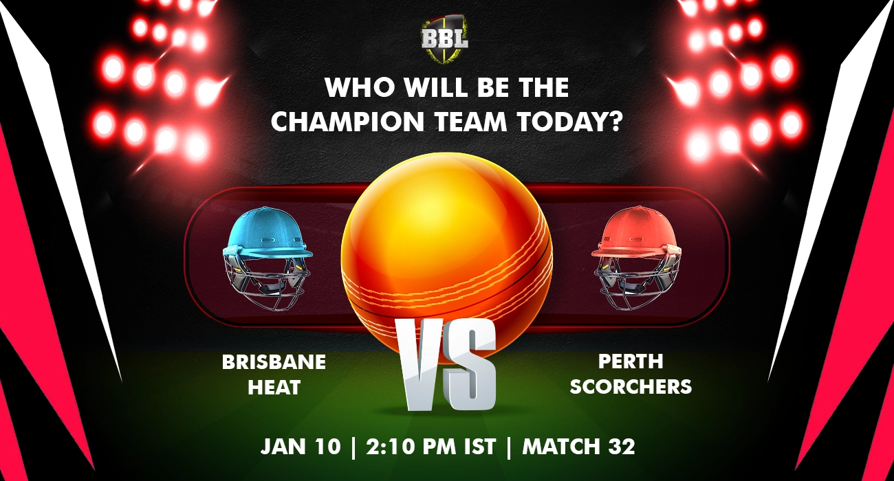 Khelraja.com - Perth Scorchers vs Brisbane Heat Today Match Predictions BBL 2024