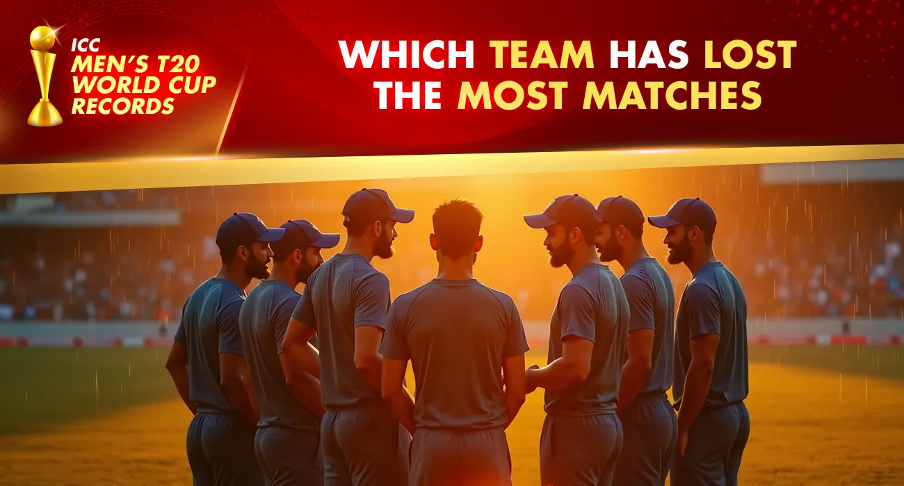 Khelraja.com - T20 World Cup -Which team has lost the most matches