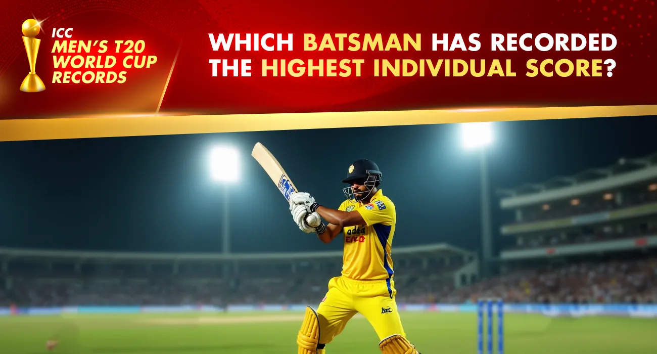 Khelraja.com - ICC Men's T20 World Cup Records Highest Individual Score