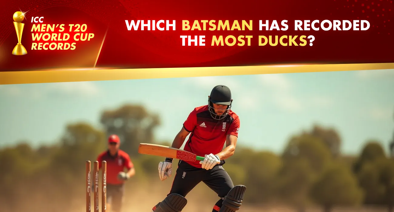 Khelraja.com - ICC Men's T20 World Cup Records Most Ducks