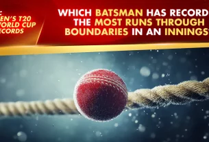 Khelraja.com - ICC Men's T20 World Cup Records Most Runs Through Boundaries