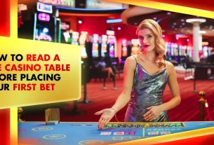 How to Read a Live Casino Table Before Placing Your First Bet - female casino dealer in silver dress