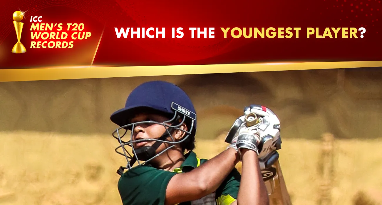 Khelraja.com - ICC Men's T20 World Cup Records Youngest Player