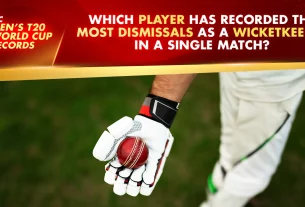 Khelraja.com - Men's T20 World Cup Records Most Dismissals as a Wicketkeeper in a Single Match