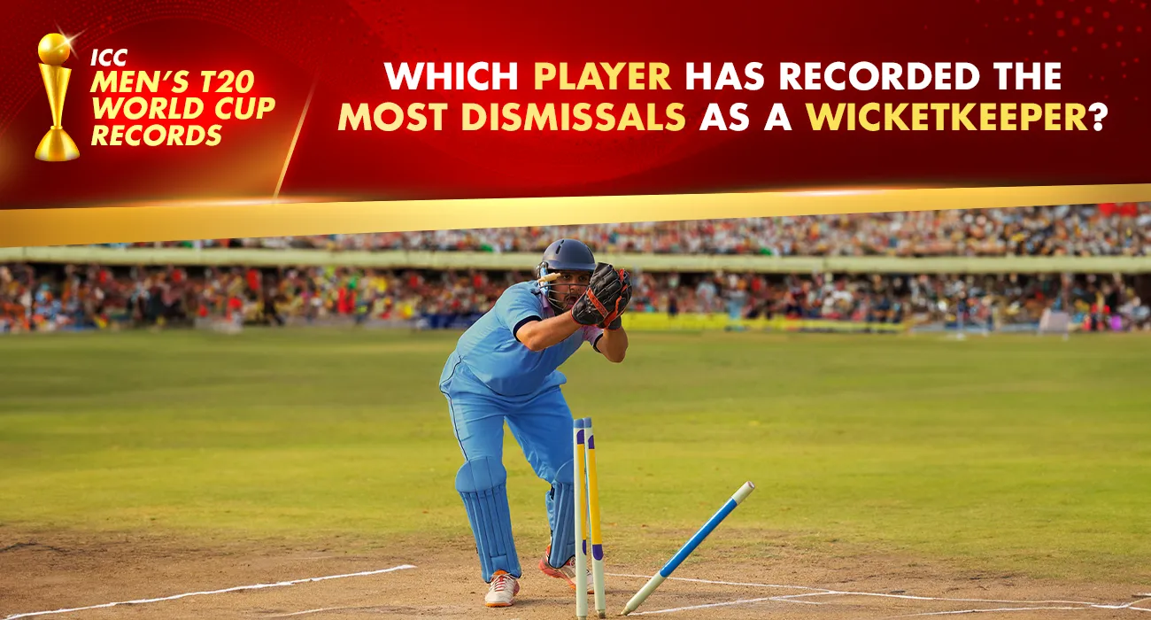 Khelraja.com - Men's T20 World Cup Records Most Dismissals as a Wicketkeeper