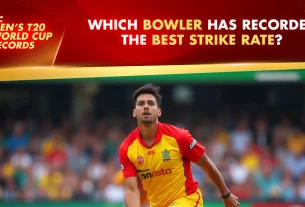 Khelraja.com - T20 World Cup Records Best Strike Rate by a Bowler