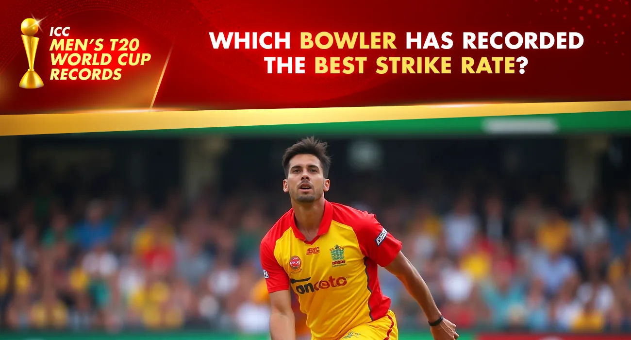 Khelraja.com - T20 World Cup Records Best Strike Rate by a Bowler