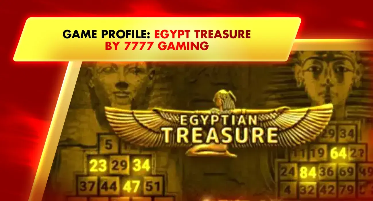 online lottery Game Profile Egypt Treasure by 7777 Gaming