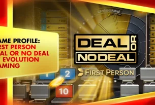 online lottery Game Profile First Person Deal or no Deal by Evolution Gaming