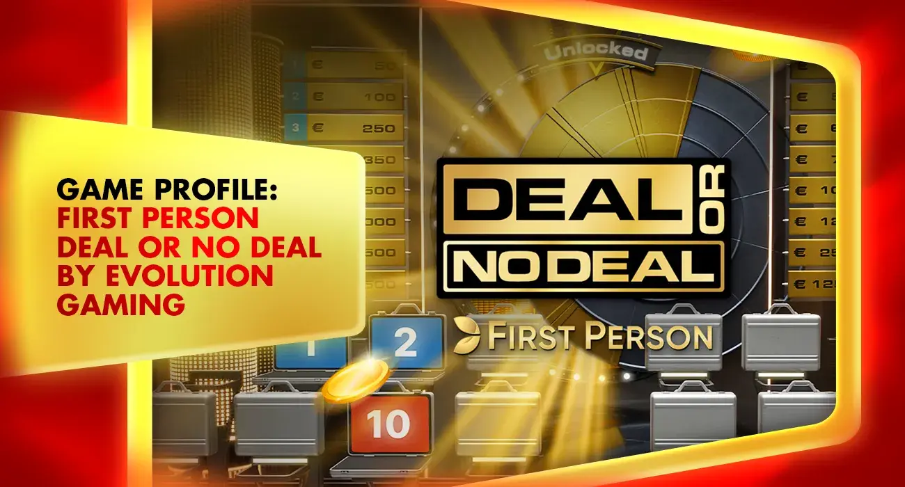 online lottery Game Profile First Person Deal or no Deal by Evolution Gaming
