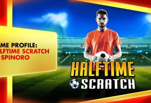 online lottery Game Profile Halftime Scratch by SpinOro