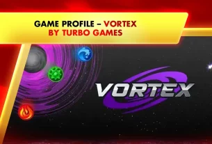 slot games review, logo of vortex by turbo games