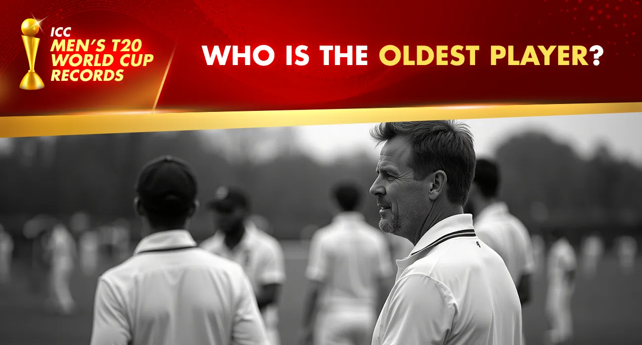 Khelraja.com - Men's T20 World Cup Records Oldest Player