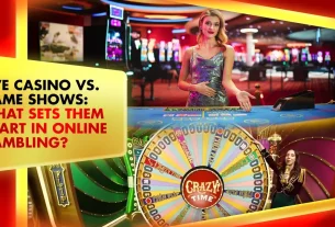 live casino and game show differences, game show hosts and crazy time roulette