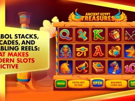 online slots reels displayed