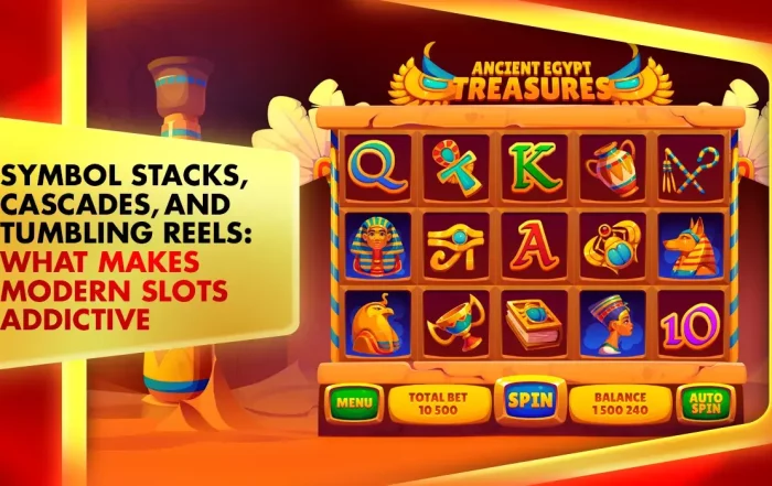 online slots reels displayed