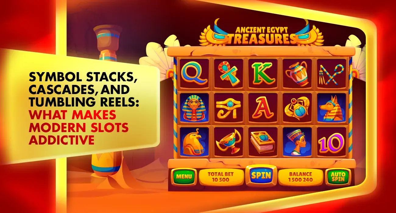 online slots reels displayed