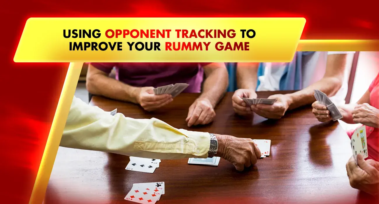 people playing rummy cards on a brown table