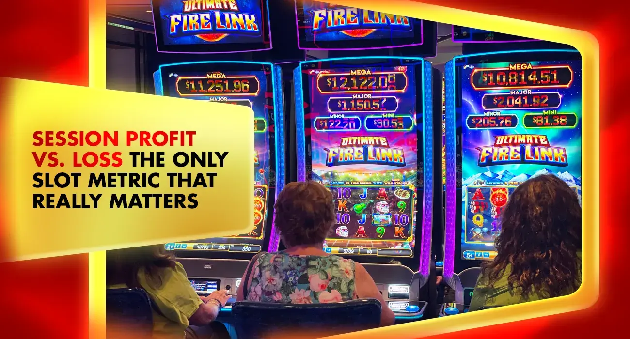 people playing in front of tall slot machines