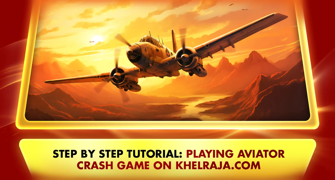 Step‑by‑Step Tutorial: Playing Aviator Crash Game on KhelRaja.com