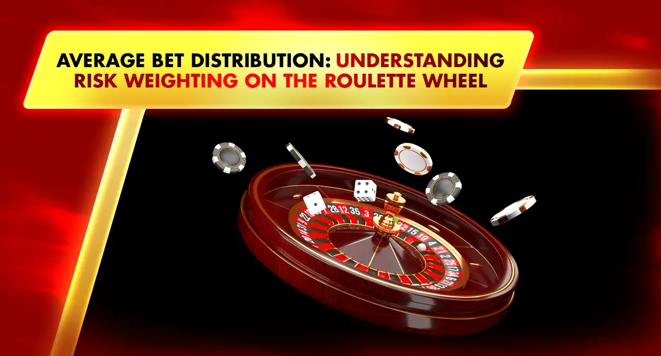 spinning roulette wheel and floating poker chips