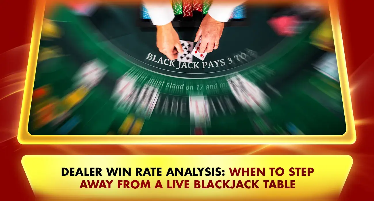 live blackjack table with dealer hands and playing cards and chips