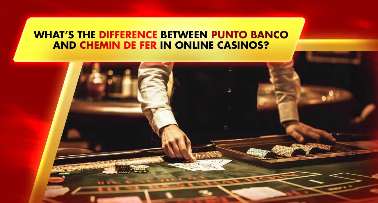 Khelraja.com - What’s the Difference Between Punto Banco and Chemin de Fer in Online Casino Games