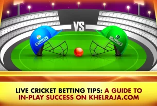 Live Cricket Betting Tips: A Guide to In-Play Success on khelraja.com